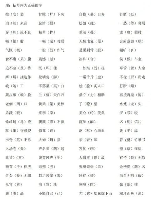 安徽高职分科语文考试复习备考