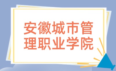安徽城市管理职业学院